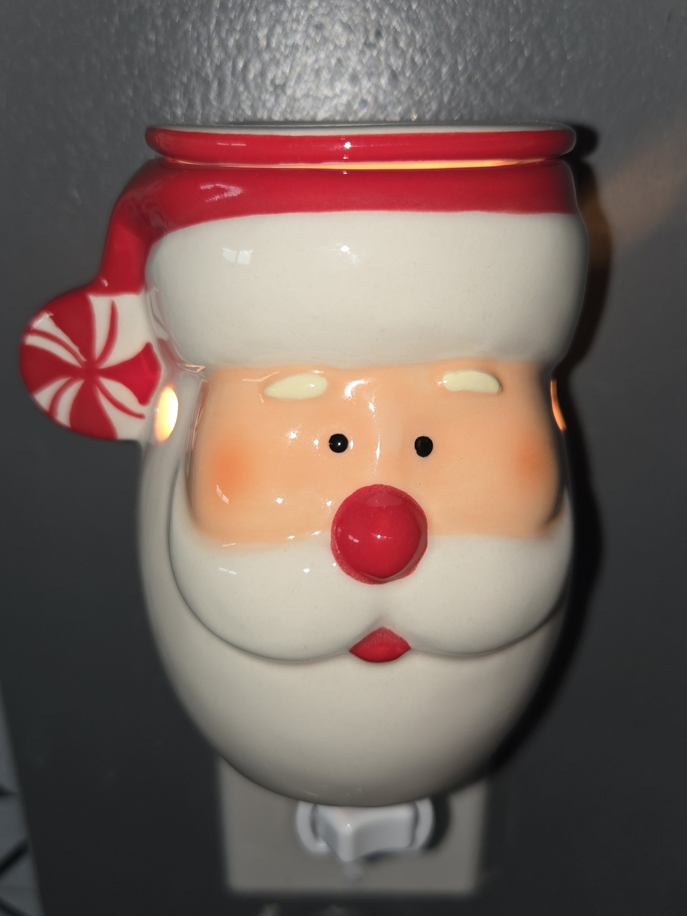Tuscany Candle Santa Christmas Holiday Electric Burner Fragrance‎ Wax Bar Warmer